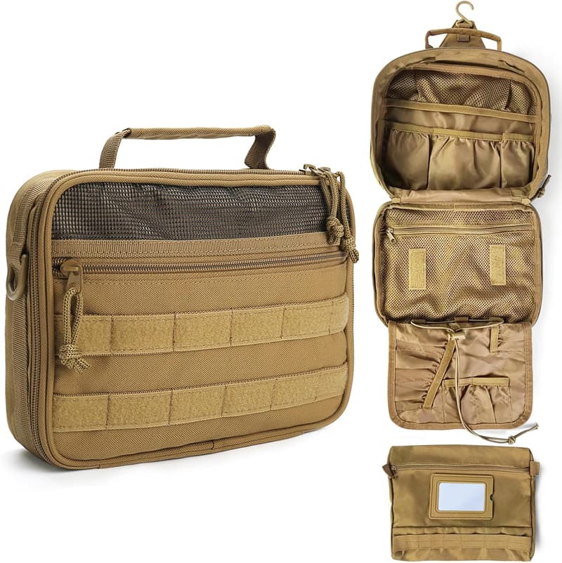 Men's Tactical Hanging Toiletry Bag - 9.5