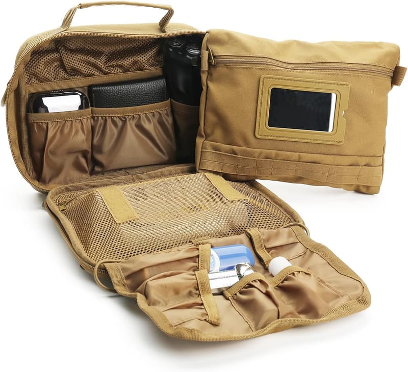 Men's Tactical Hanging Toiletry Bag - 9.5