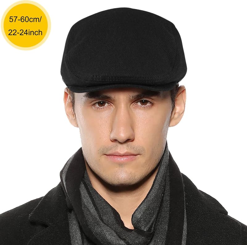 Men's Irish Newsboy Cap - Classic Gatsby Driving Hat