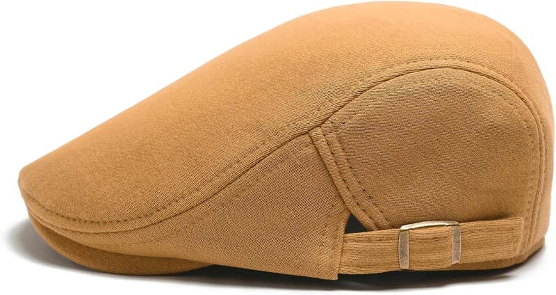 Men's Cotton Newsboy Cap - Classic Ivy Gatsby Hat
