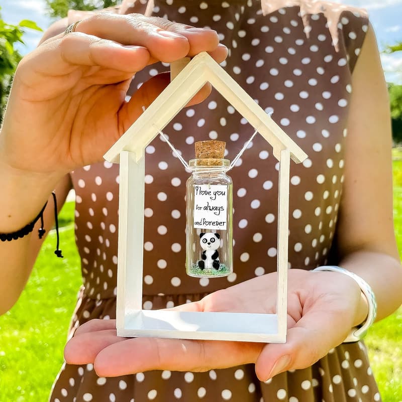 Personalized Anniversary Photo Gift Bottle for Couples