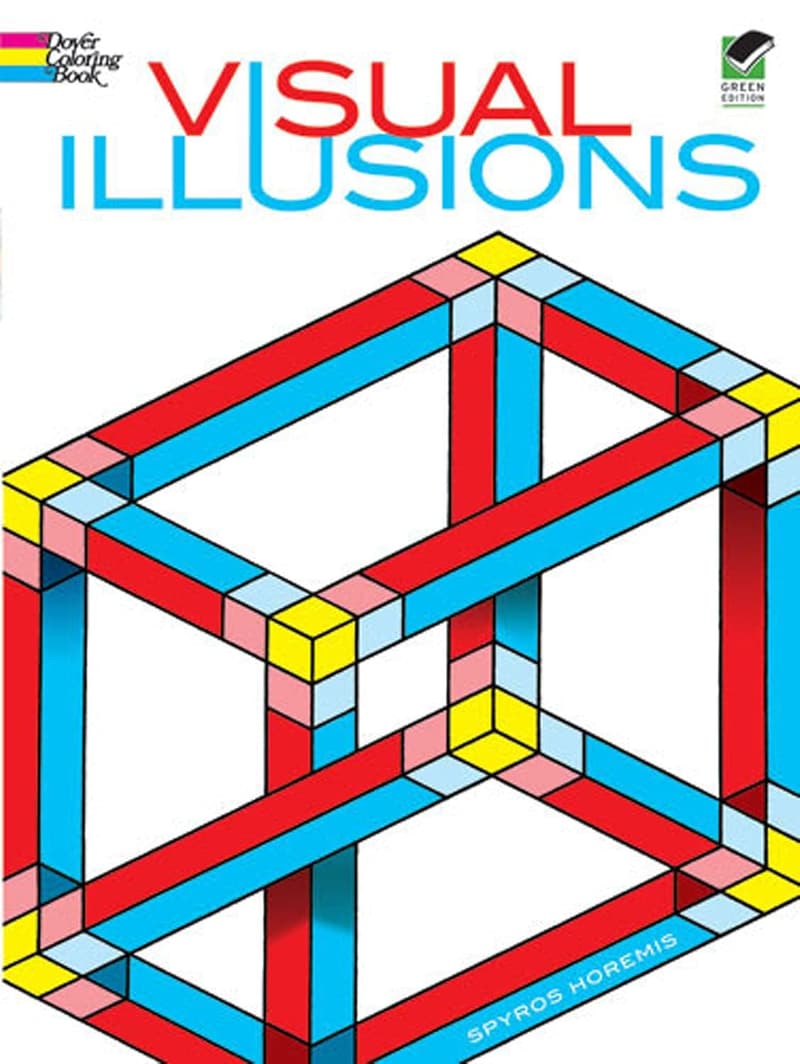 Visual Illusions Coloring Book for Adults