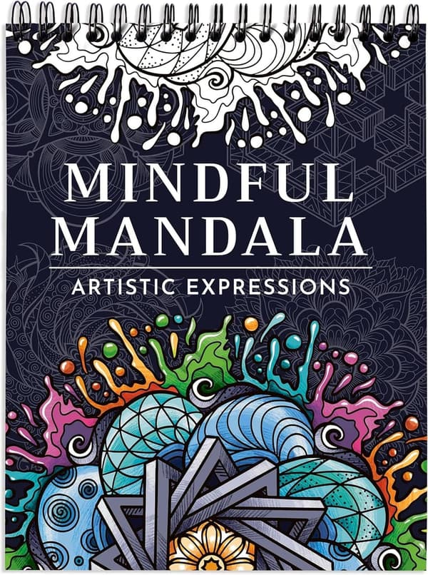 Mandala Coloring Book for Adults - 50 Unique Designs for Relaxation