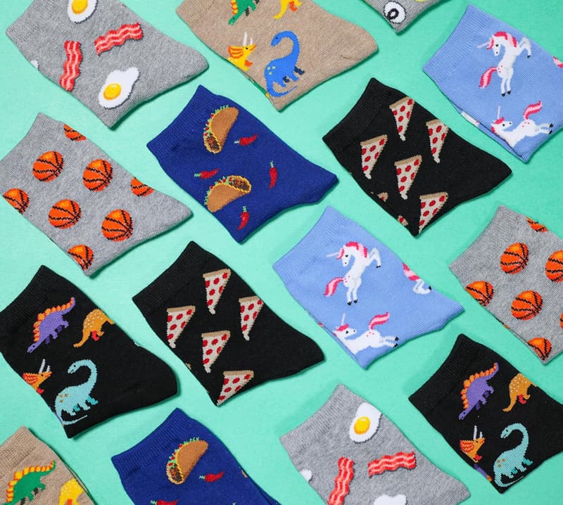 Fun Conversation Starter Crew Socks for Kids - 1 Pair