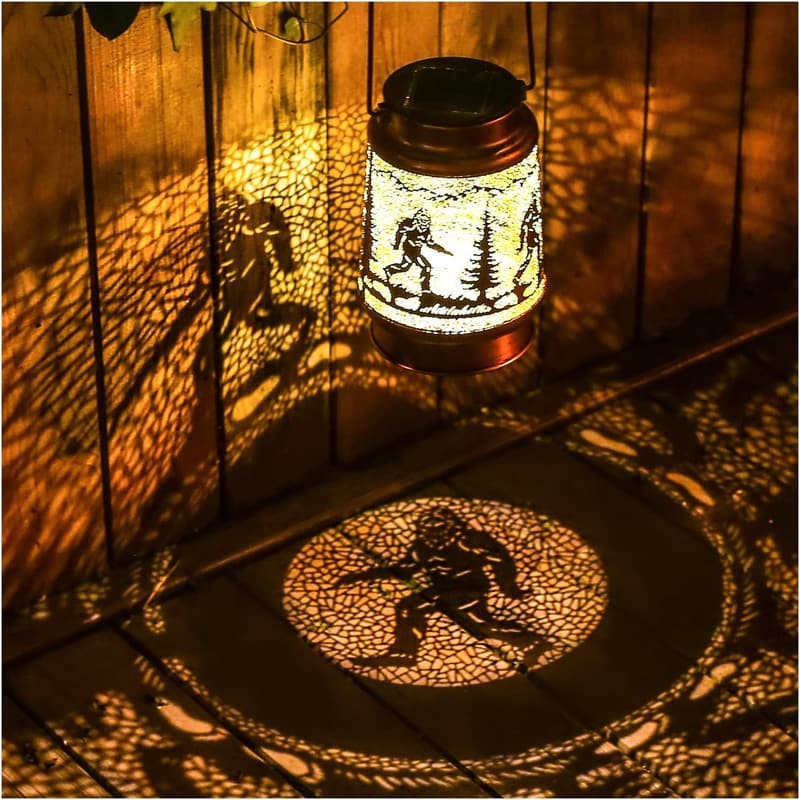 Outdoor Waterproof Bigfoot Solar Lantern - Perfect Father's Day Gift