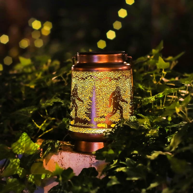Outdoor Waterproof Bigfoot Solar Lantern - Perfect Father's Day Gift