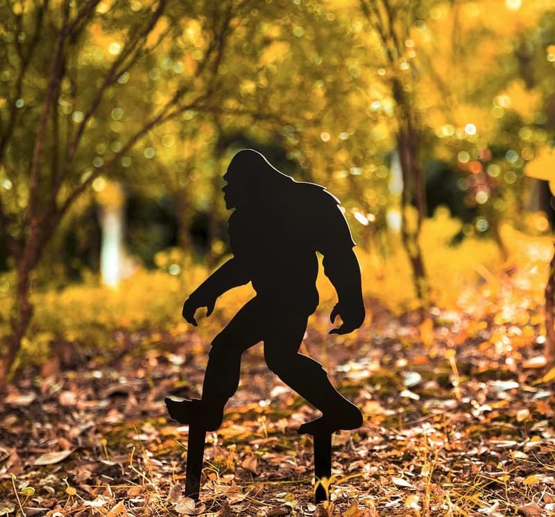Bigfoot Garden Stake - Metal Sasquatch Lawn Decoration