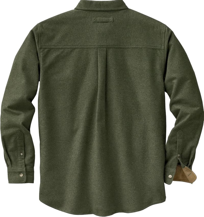 Men's Legendary Whitetails Flannel Shirt with Corduroy Cuffs