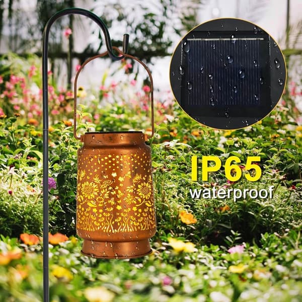 Sunflower Solar Lanterns for Outdoor Garden Decor