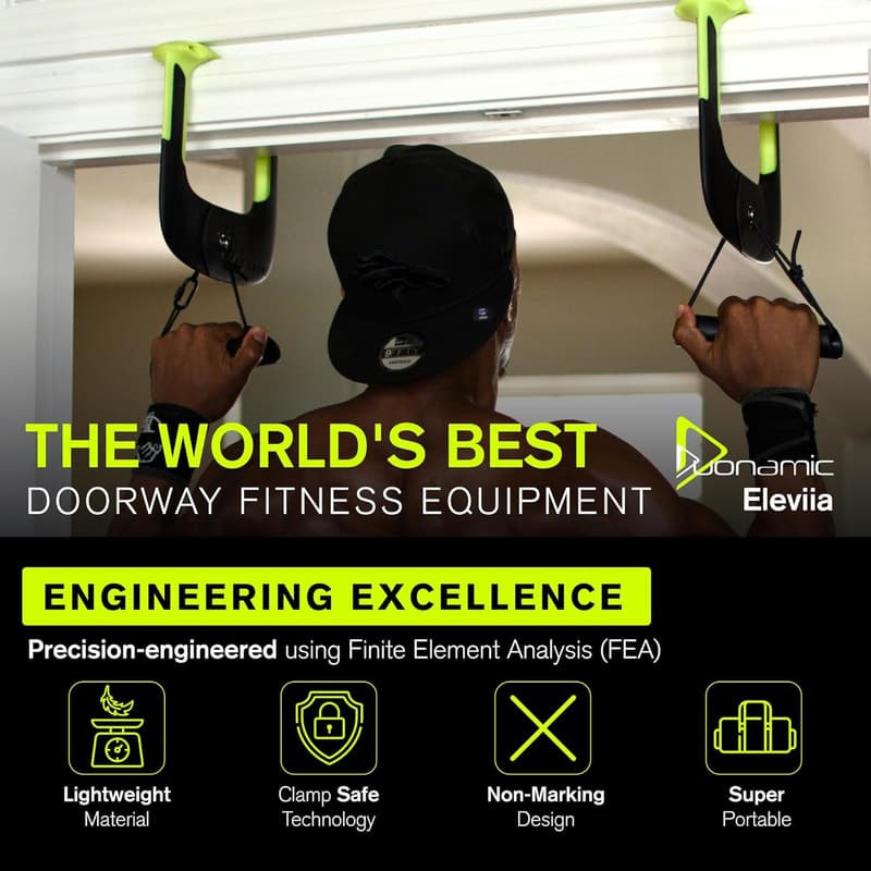 Duonamic Eleviia Portable Pull-Up Bar for Home Workouts