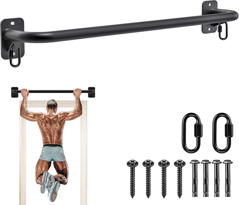 Heavy-Duty Pull-Up Bar for Full Body Workouts, 500 lbs Support