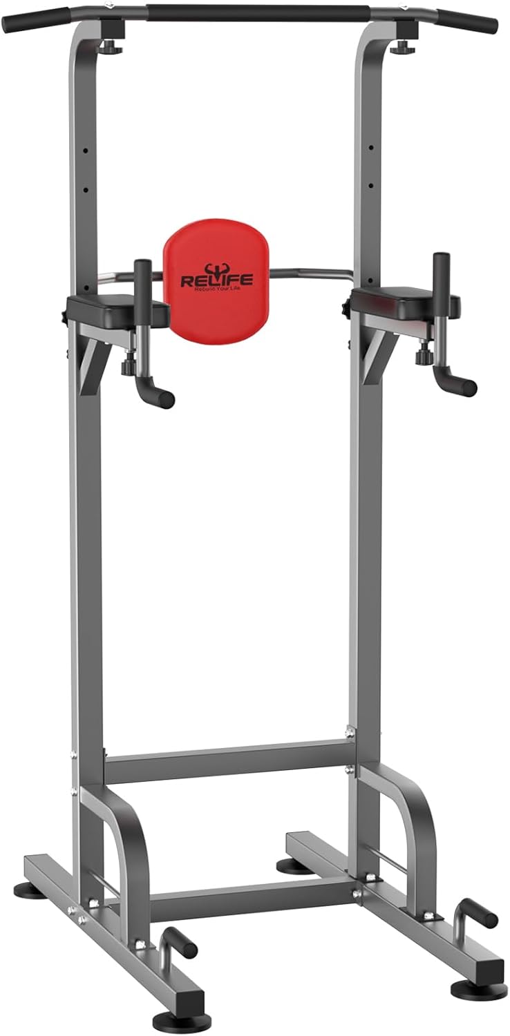 Home Gym Power Tower Pull-Up & Dip Station for Strength Training