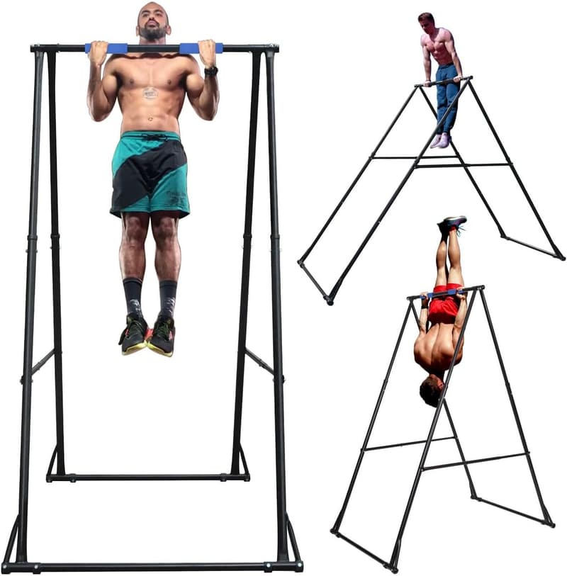 Foldable Free-Standing Pull Up Bar for Home Gym