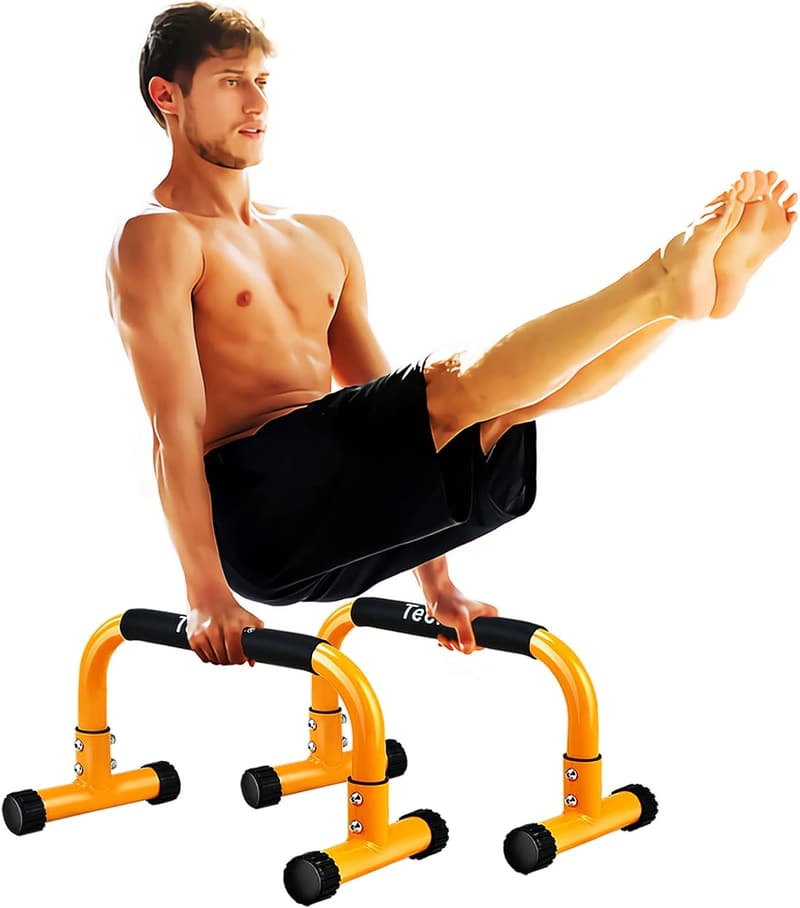 Heavy-Duty Push Up Bars for Home Fitness Training