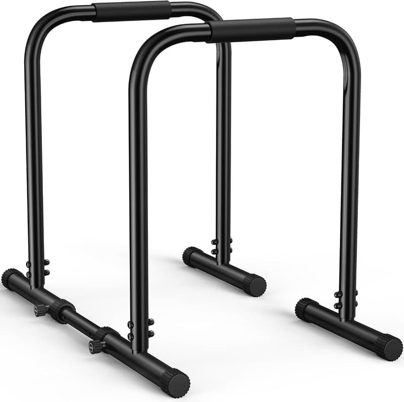 Adjustable Dip Bar Station for Upper Body Workouts, 400LBS Capacity