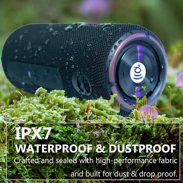30W Waterproof Bluetooth Speaker for Beach & Outdoor Parties