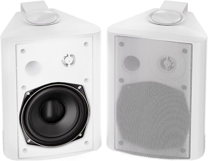 Waterproof Bluetooth Wall-Mounted Speakers for Indoor/Outdoor Use