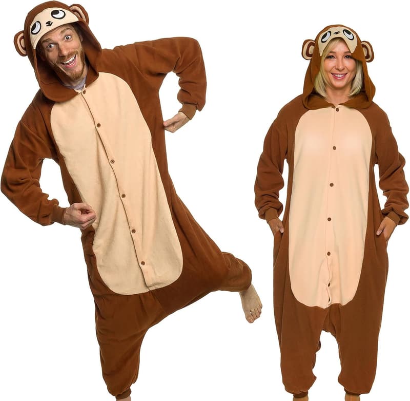 Halloween Adult Onesie Costume - Plush Animal & Sea Creature