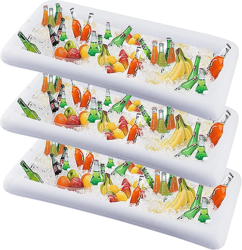 Inflatable Serving Bar Set for BBQ & Pool Parties 3-Pack