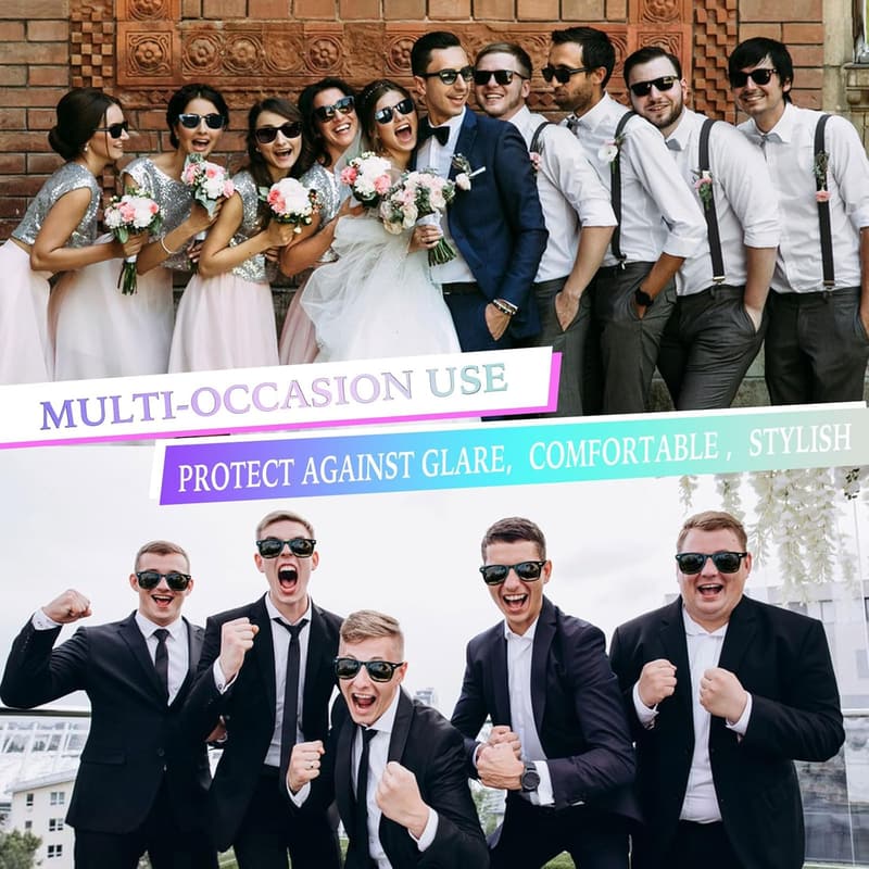 Bulk Adult Retro Sunglasses – Pack of 12 Party Favors