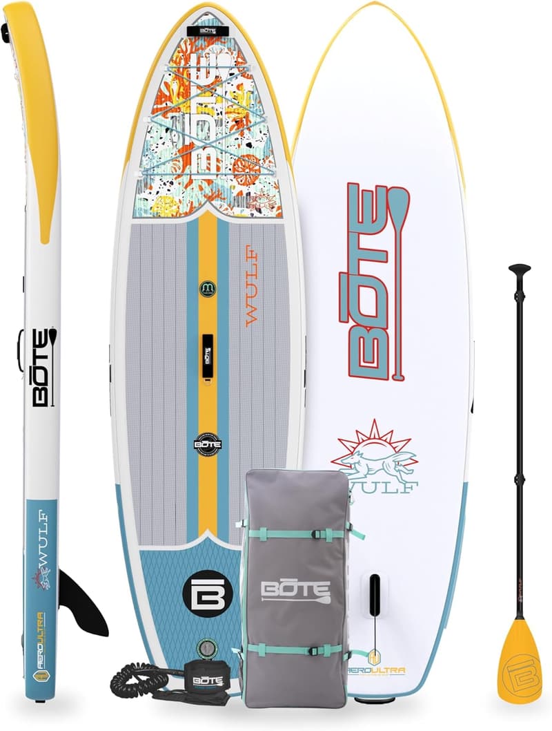 Wulf Aero Inflatable Paddle Board Kit with Paddle & Accessories