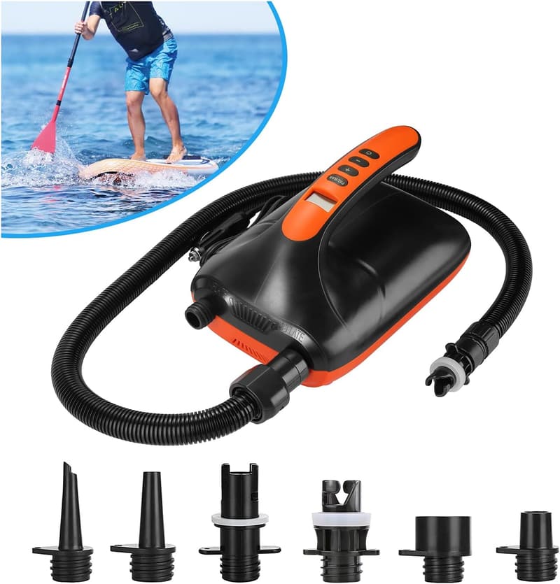 20PSI Electric Paddle Board Pump with Auto-Off Function