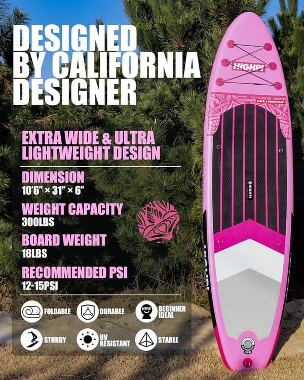 Premium Inflatable Stand Up Paddle Board with Accessories