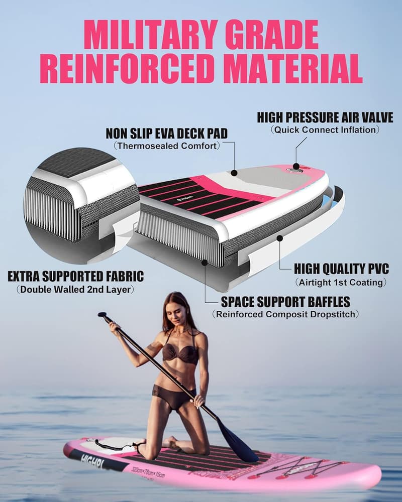 Premium Inflatable Stand Up Paddle Board with Accessories