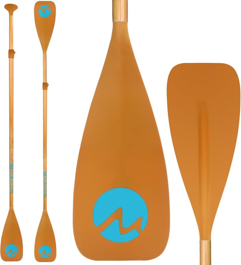 Adjustable 4-Piece Aluminum Paddle for SUP and Kayak