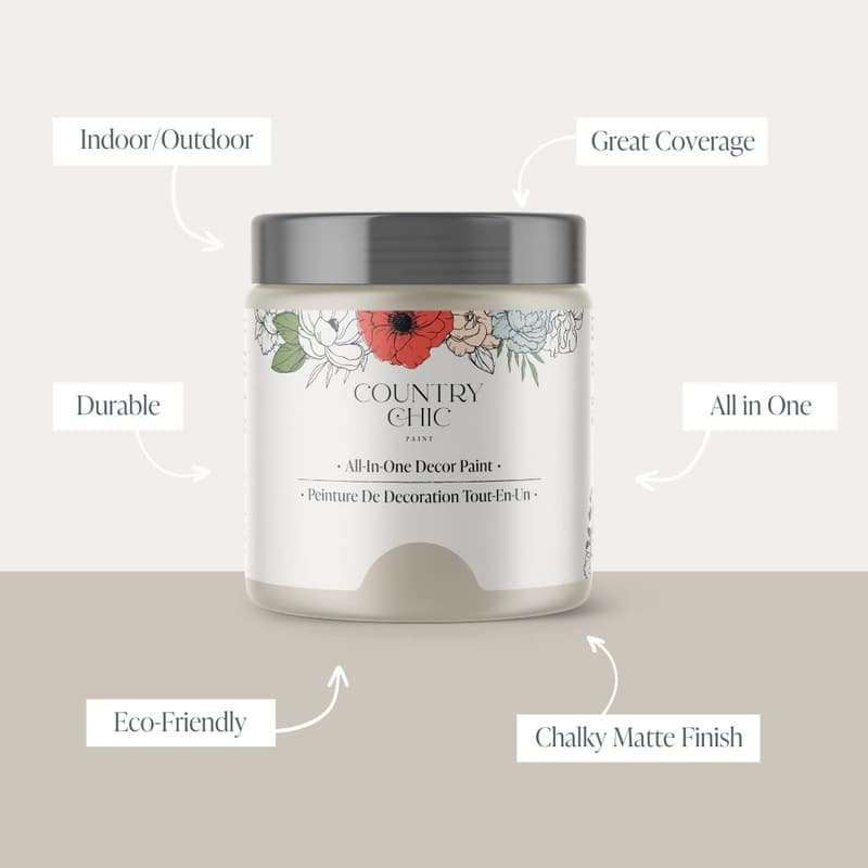 Eco-Friendly Country Chic Chalk Paint - Sample (4 oz)