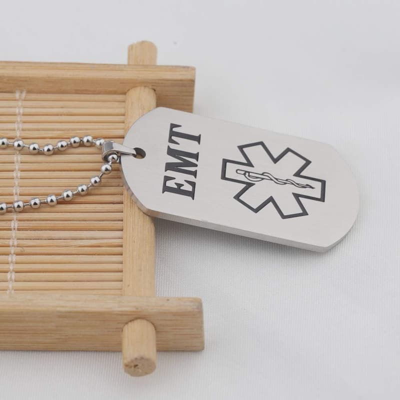 Emergency Medical Prayer Necklace for Paramedics