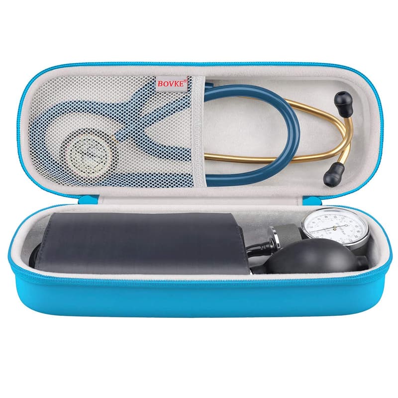 Stethoscope Carrying Case for Littmann & EMT Tools - Turquoise