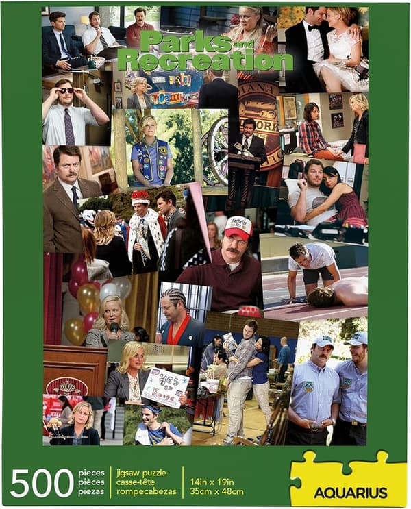 Parks & Rec Aquarius 500-Piece Jigsaw Puzzle - Glare Free