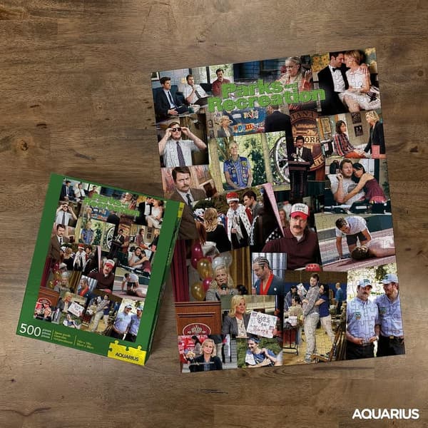Parks & Rec Aquarius 500-Piece Jigsaw Puzzle - Glare Free