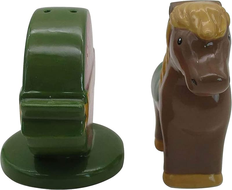 Parks and Recreation Lil Sebastian Ceramic Salt and Pepper Shakers