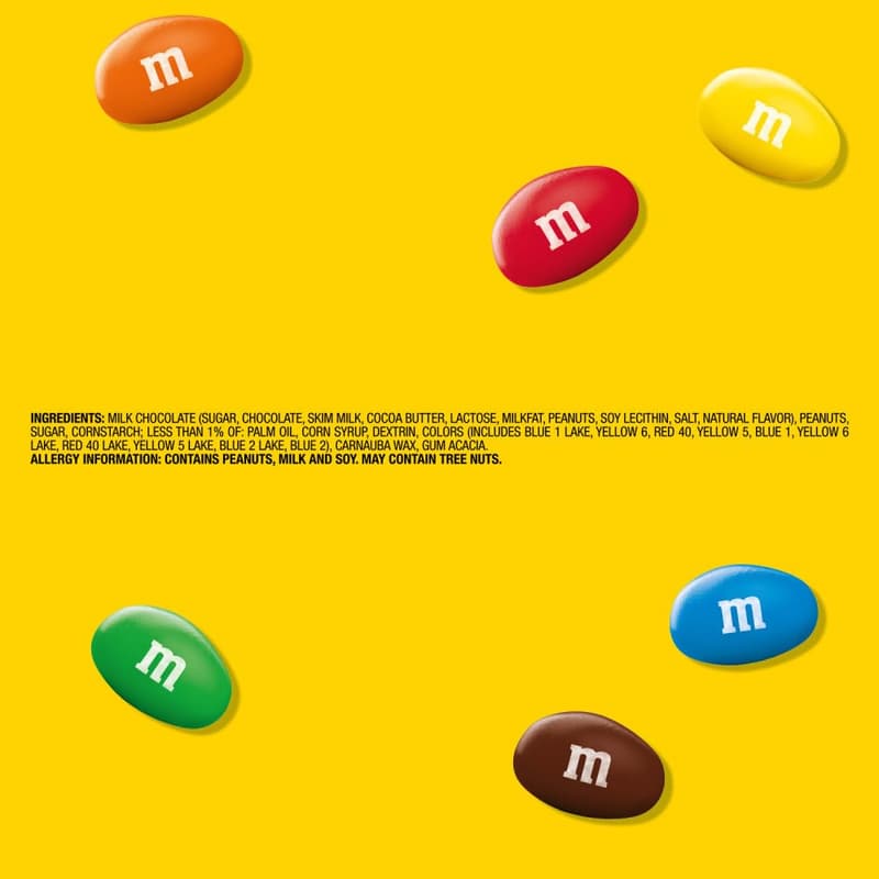 M&M'S Fun Size Peanut Chocolate Candy, 10.57 oz Bag