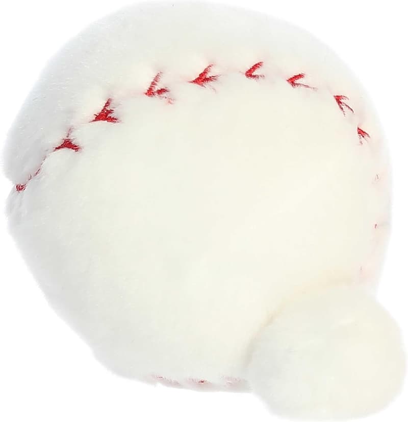 Pocket-Sized White Slugger Baseball Stuffed Animal