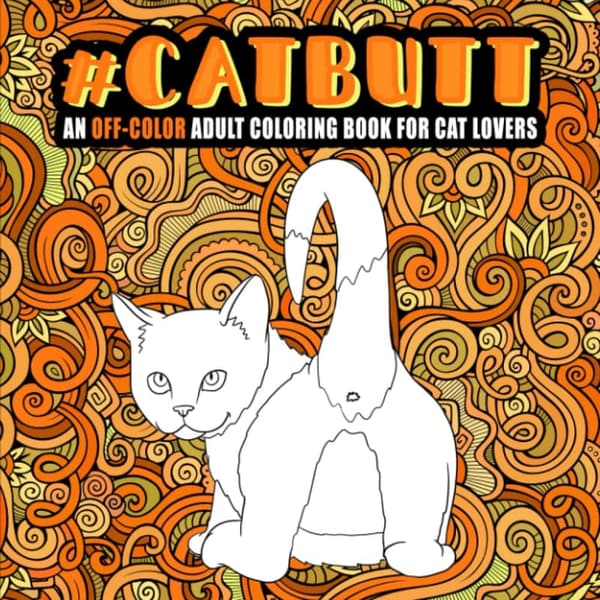 Cat Butt Coloring Book for Cat Lovers