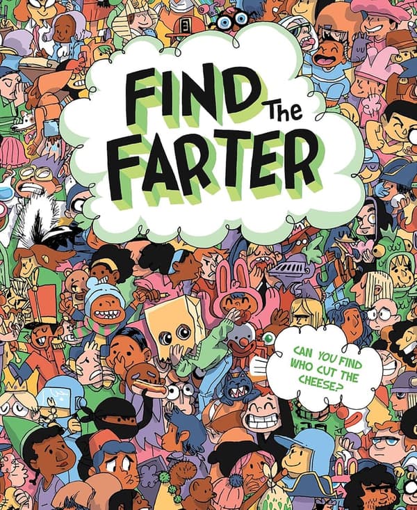 Funny Kids' Seek and Find Fart Book - Perfect Back-to-School Gift