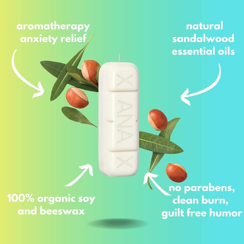 Novelty Xanax Candle Gift Box - Funny Gag Gift for Adults