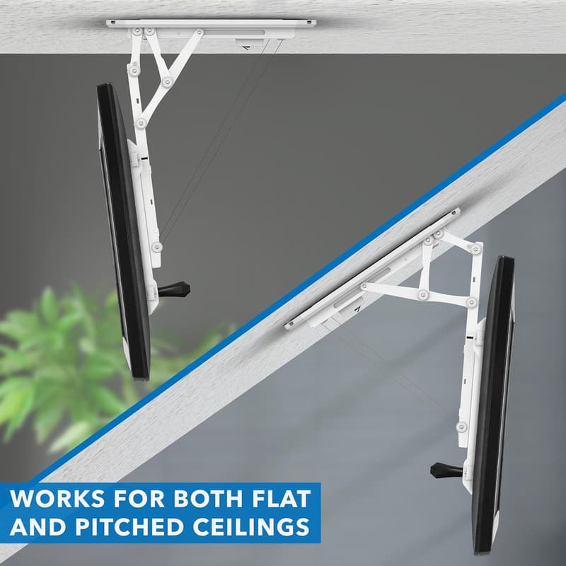 Motorized Flip Down TV Mount for 32-70 Inch Screens