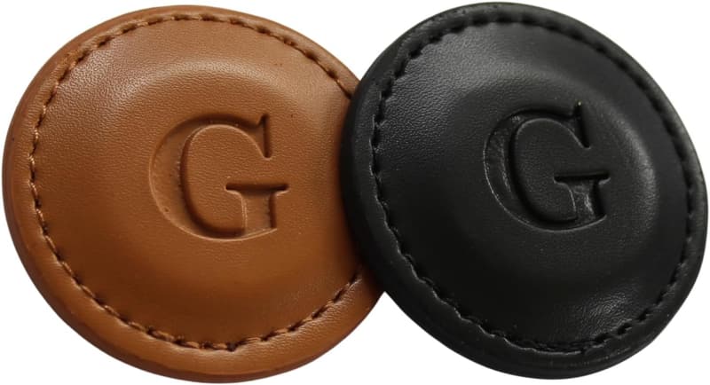 Personalized Vegan Leather Golf Markers Set for Men