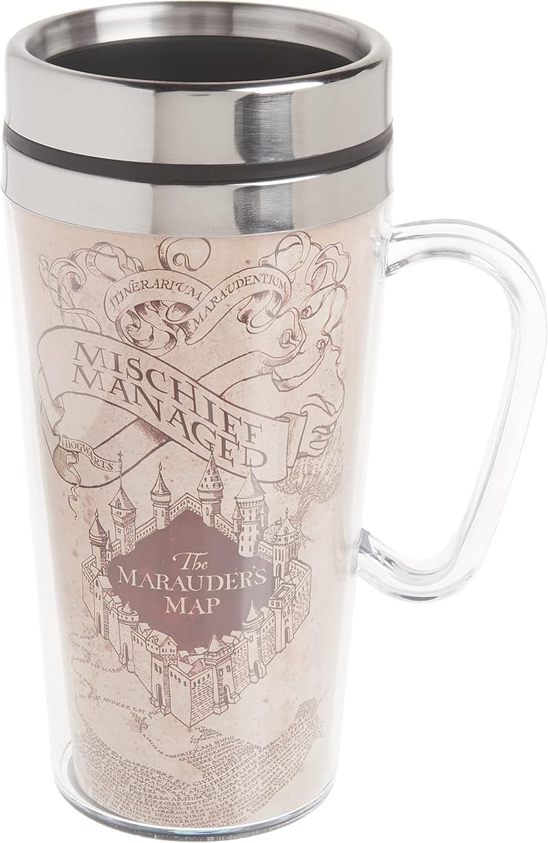 Harry Potter Insulated Travel Mug - Solemnly Swear Design