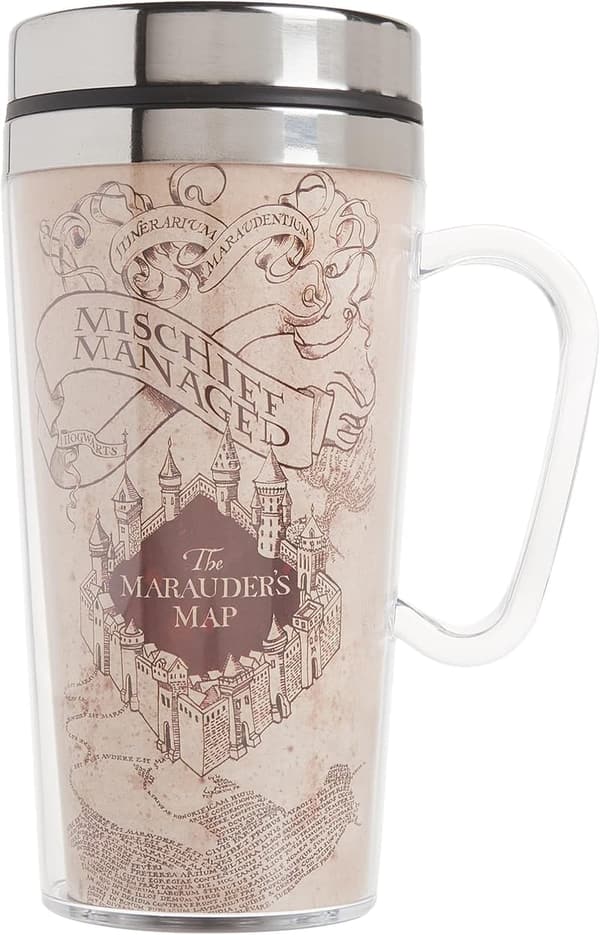 Harry Potter Insulated Travel Mug - Solemnly Swear Design