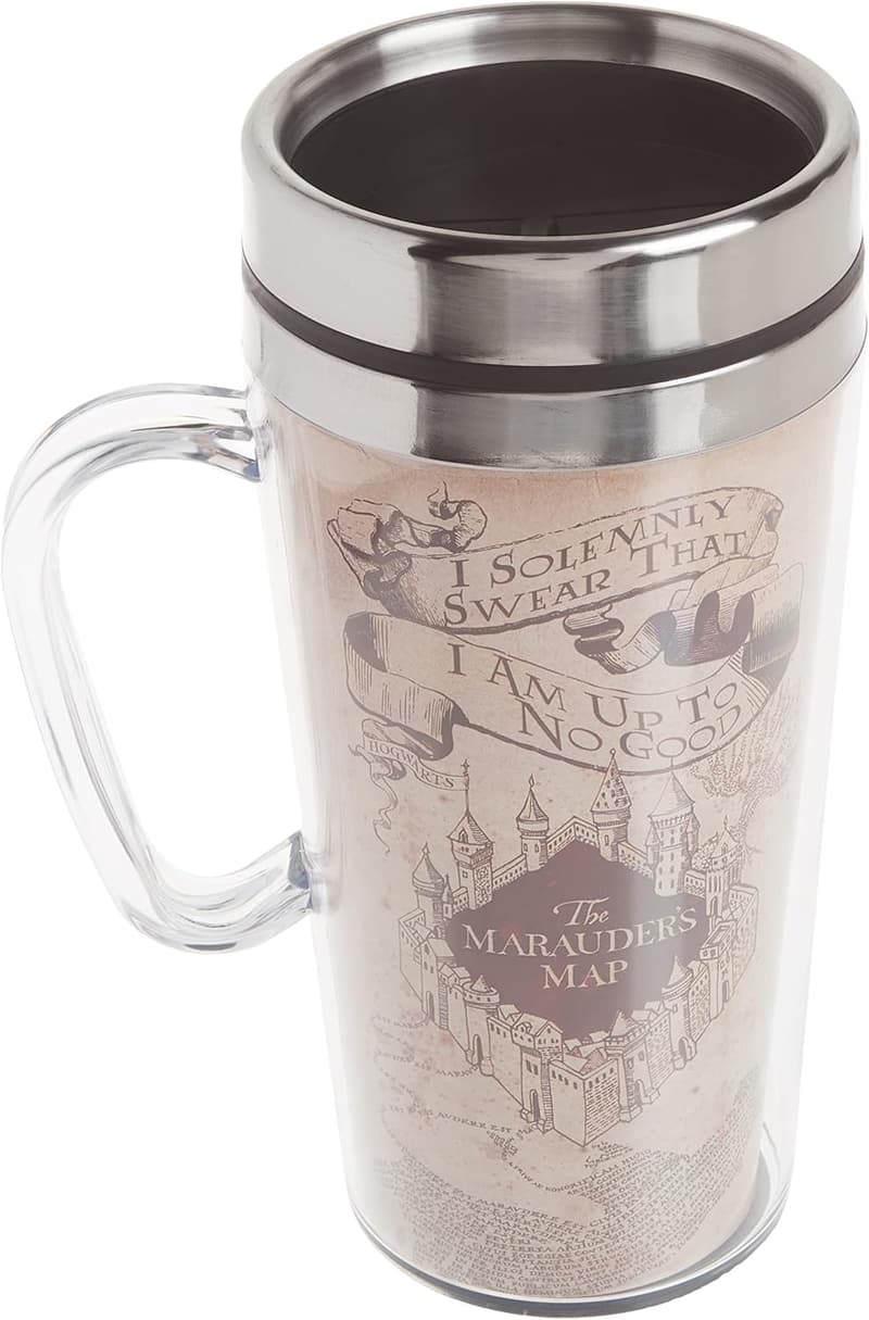 Harry Potter Insulated Travel Mug - Solemnly Swear Design