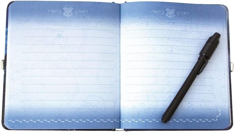 Harry Potter Lock & Key Diary with Invisible Ink Pen for Kids