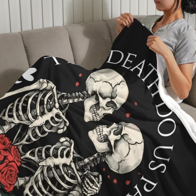 Personalized Photo Blankets for Couples - Custom Christmas Gifts