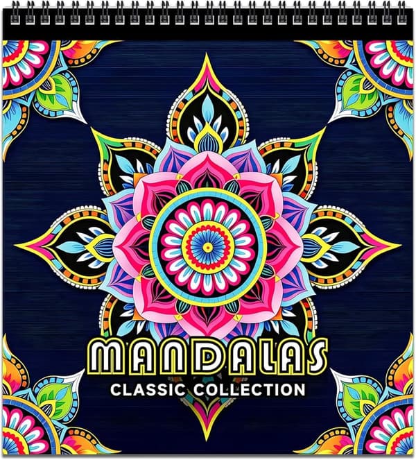 Adult Coloring Book: 32 Mandala Designs for Stress Relief