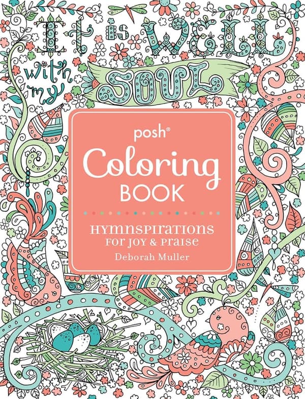 Hymnspirations Adult Coloring Book for Joyful Praise