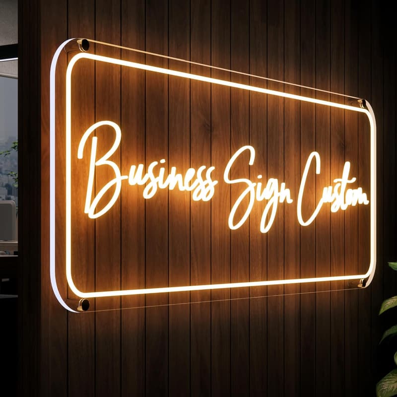 Custom LED Neon Sign - Personalized Light for Business & Decor